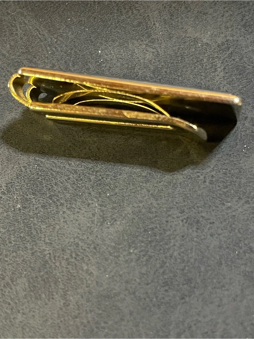 “Unengraved” Vintage Anson MCM Money Clip/ Patent #3,049,772 / Dual Retention